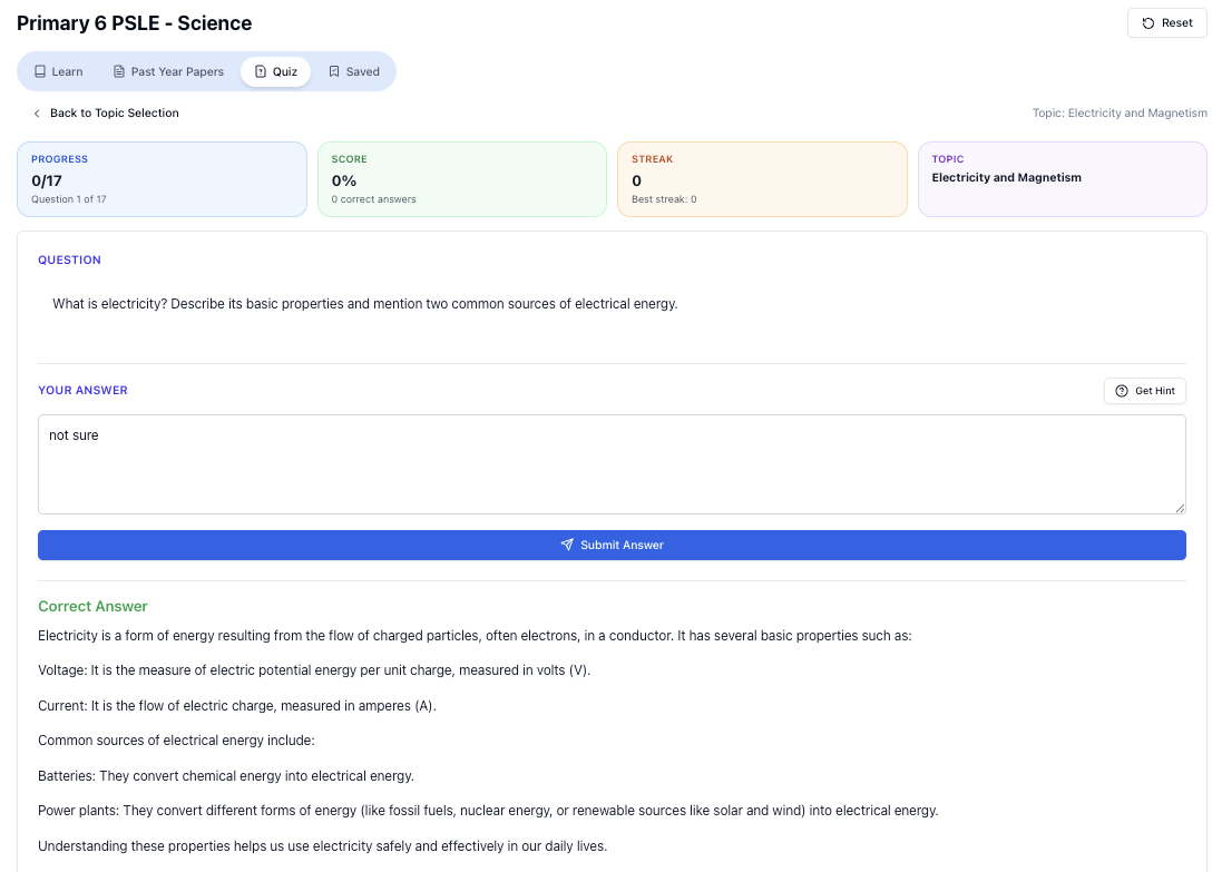 Try Tutorly.sg on the website